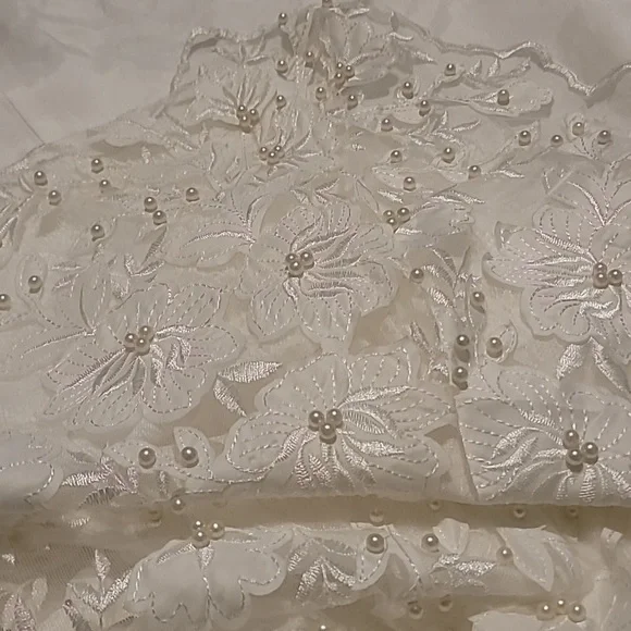 LULU'S PEARL LACE-UP BACKLESS MAXI DRESS - Picture 11 of 12